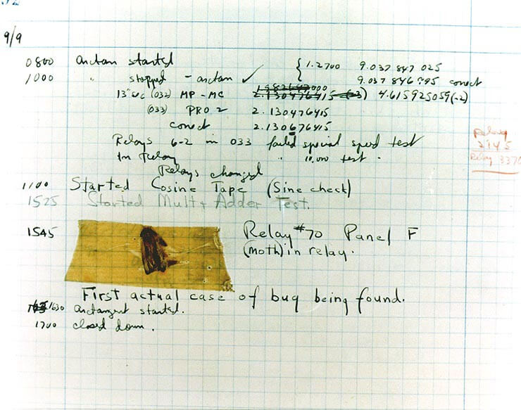 An image of a bug on a paper